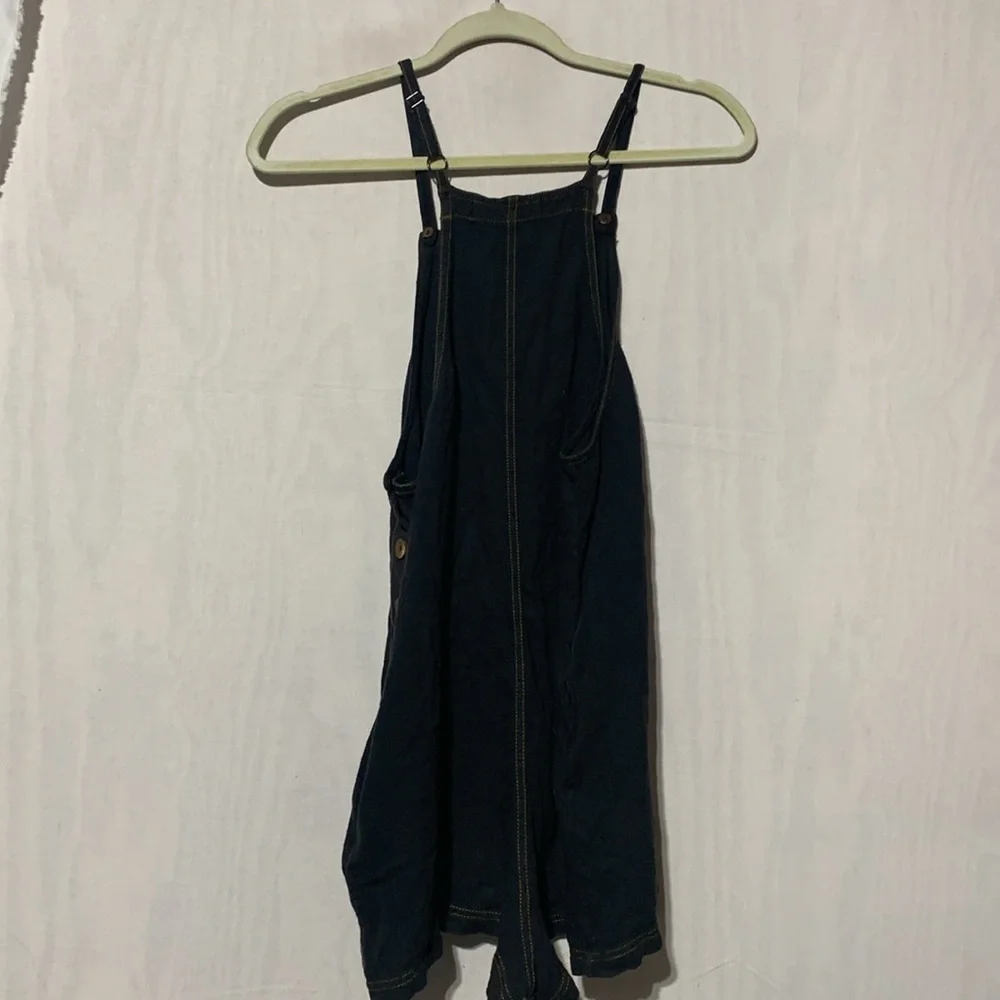 Urban Outfitters Dark Gray Shorts Overalls Romper - Picture 6 of 6